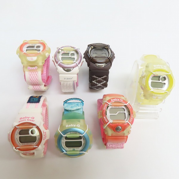 おまとめ品】Baby-G/ベビーG BGX-120BD-4T/BG-370SR-4T/BG-380FB-2T 
