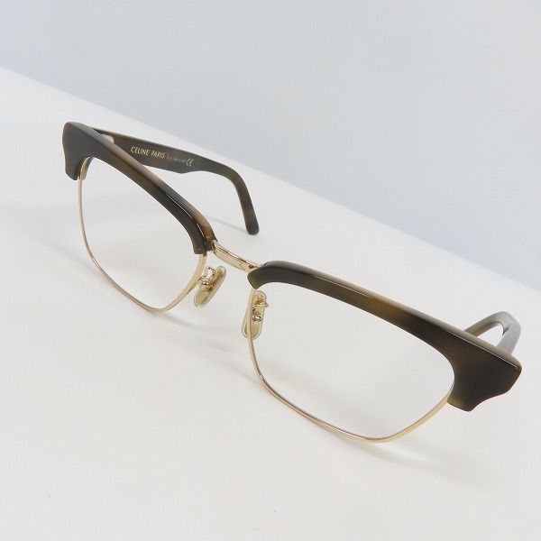 実際に弊社で買取させて頂いたCELINE/セリーヌ Havana eyewear Frame  度入り メガネ/アイウェア CL50026U 031