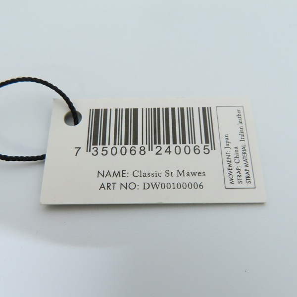 実際に弊社で買取させて頂いたDaniel Wellington/ダニエルウェリントン 腕時計 DW00100006/替えベルトつきの画像 6枚目