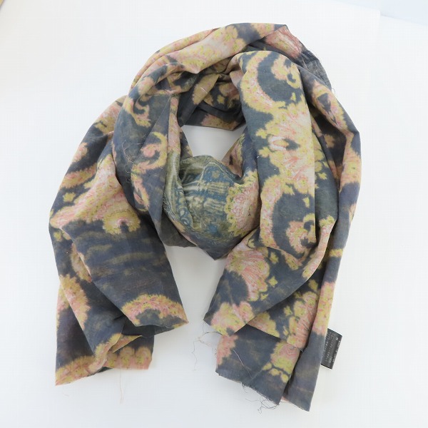 実際に弊社で買取させて頂いたIF SIX WAS NINE/イフシックスワズナイン STOLE IDKD ストールの画像 7枚目