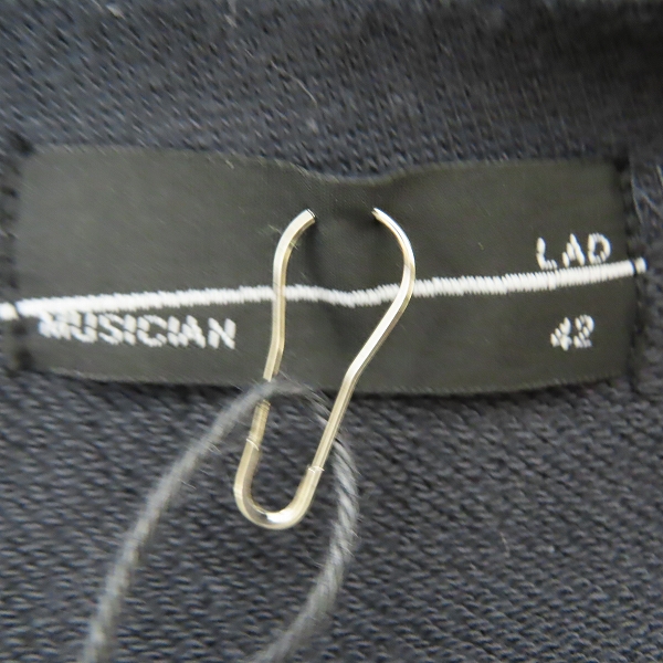実際に弊社で買取させて頂いたLAD MUSICIAN/ラッドミュージシャン CREW NECK PULLOVER クルーネック プルオーバー スウェット 2121-608/42の画像 2枚目
