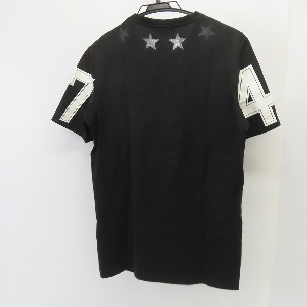 実際に弊社で買取させて頂いたGivenchy/ジバンシィ 10SS  スター/星 プリント半袖Tシャツ 10S 7083 651/XSの画像 1枚目