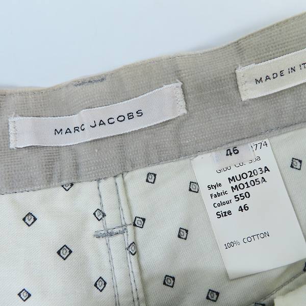 実際に弊社で買取させて頂いたMARC JACOBS/マークジェイコブス パンツ 46の画像 2枚目