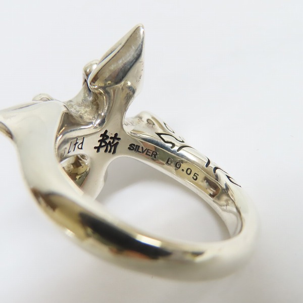 実際に弊社で買取させて頂いたBloody Mary/ブラッディマリー 2009・X'mas Ltd限定 VEGA ベガリング アストロノースリング 1ダイヤ/19号の画像 6枚目