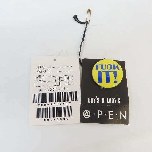 実際に弊社で買取させて頂いた（3）GRUNGE POPS HYSTERICS/ヒステリックグラマー ウール アンゴラ ニットポロ 2NH-0420-86C /Fの画像 6枚目