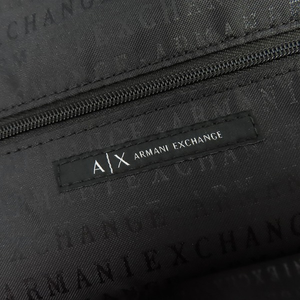 実際に弊社で買取させて頂いたA/X Armani Exchange/アルマーニエクスチェンジ ビッグロゴプリント バックパック/リュックの画像 4枚目