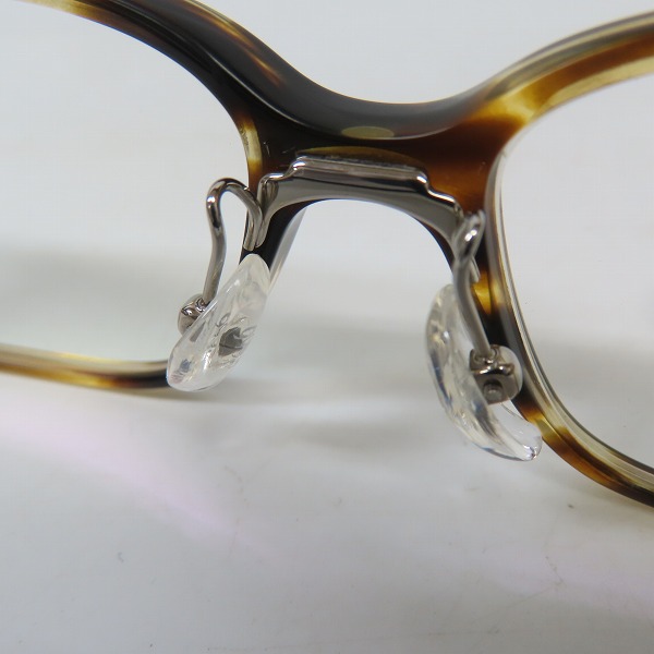実際に弊社で買取させて頂いた999.9/フォーナインズ ネオプラスチック アイウエア/メガネフレーム NP-25の画像 4枚目