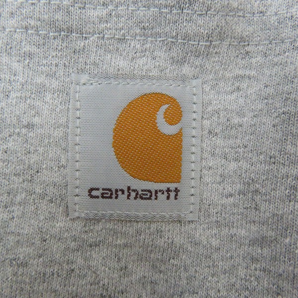 実際に弊社で買取させて頂いた【未使用】Carhartt/カーハート LOOSE FIT S/S ポケット 半袖Tシャツ グレー K87/Lの画像 4枚目