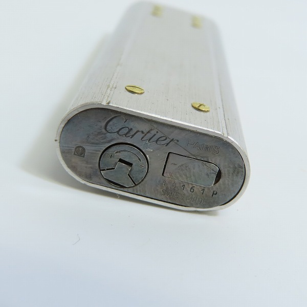 実際に弊社で買取させて頂いたCartier/カルティエ Santos/サントス ビスデザイン ガスライターの画像 4枚目