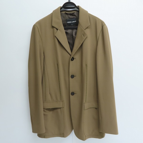 実際に弊社で買取させて頂いたGIORGIO ARMANI/ジョルジオアルマーニ ロング テーラードジャケット 