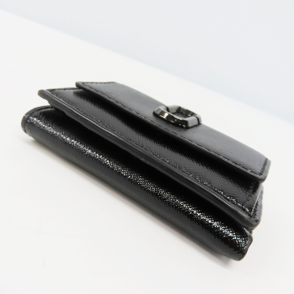 実際に弊社で買取させて頂いたMARC JACOBS/マークジェイコブス SNAPSHOT DTM MINI TRIFOLD スナップショット 三つ折り財布 M0014987の画像 2枚目