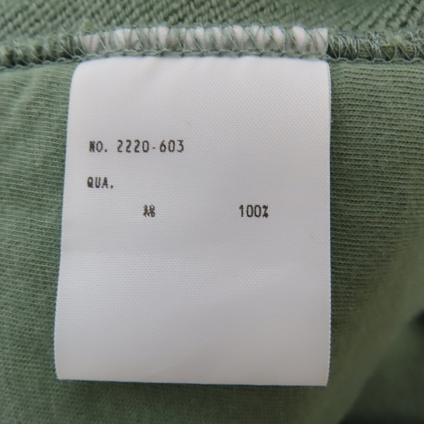 実際に弊社で買取させて頂いたLAD MUSICIAN/ラッドミュージシャン CREW NECK BIG PULLOVER プルオーバー スウェット 2220-603/42の画像 3枚目