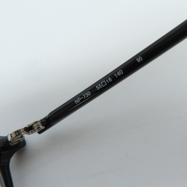 実際に弊社で買取させて頂いた999.9/フォーナインズ 度入り アイウェア/メガネフレーム NP-730 の画像 6枚目
