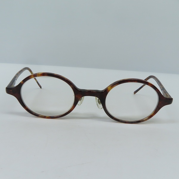 実際に弊社で買取させて頂いた金子眼鏡/カネコガンキョウ 井戸多美男作 ラウンドフレーム アイウエア/メガネフレーム T462 の画像 1枚目