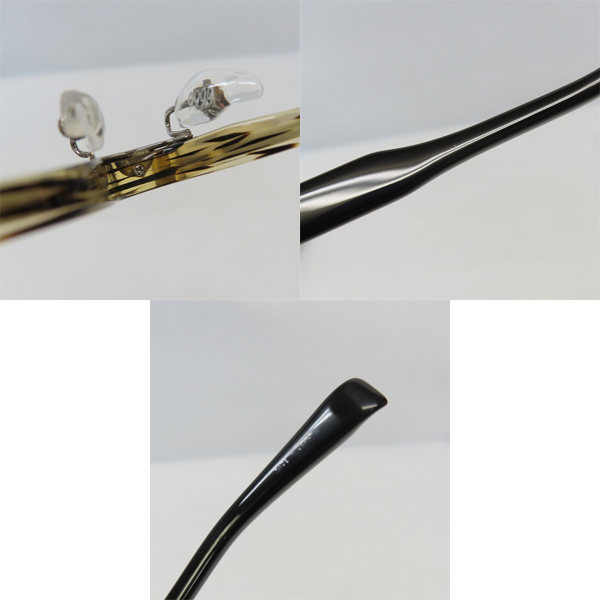 実際に弊社で買取させて頂いた999.9/フォーナインズ ネオプラスチック アイウエア/メガネフレーム NP-25の画像 8枚目