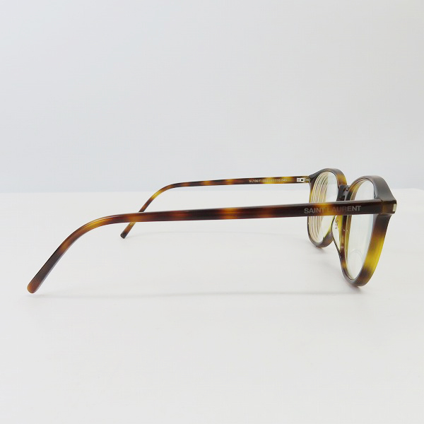 実際に弊社で買取させて頂いたSAINT LAURENT PARIS/サンローランパリ 度入り眼鏡/メガネフレーム/アイウェア SL106の画像 2枚目