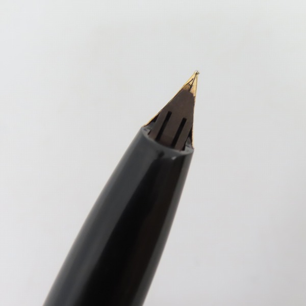 実際に弊社で買取させて頂いたSHEAFFER/シェーファー 万年筆/筆記具 ゴールド ペン先 14K/585 Fの画像 2枚目