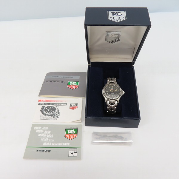 実際に弊社で買取させて頂いたTAG HEUER/タグホイヤー セルシリーズ 腕時計 S99.213M【動作未確認】の画像 8枚目