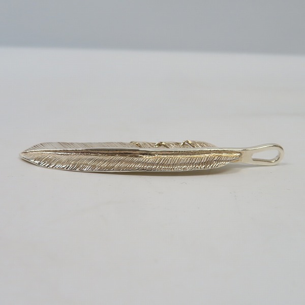 実際に弊社で買取させて頂いたFIRST ARROWS/ファーストアローズ シルバー/全銀 フェザーペンダント Size：Lの画像 2枚目