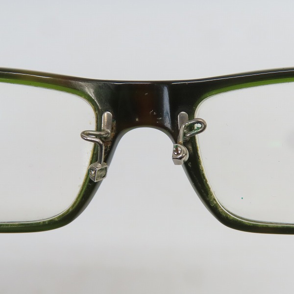 実際に弊社で買取させて頂いた【難有り】PRADA/プラダ メガネフレーム/アイウェア スクエア VPR15Lの画像 4枚目