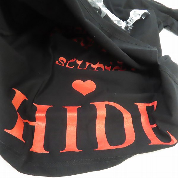 実際に弊社で買取させて頂いたLUNA SEA/HIDE/X JAPAN LUNATIC X’MAS 2019/メモリアル/WEMBLEY Tシャツ/バンドTシャツ3点セットの画像 6枚目