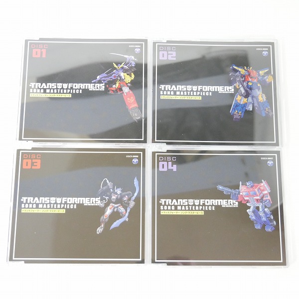 実際に弊社で買取させて頂いたCD トランスフォーマー ソング・マスターピース COCX-38664-7【再生確認済】の画像 3枚目