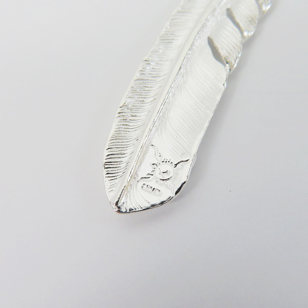 実際に弊社で買取させて頂いた【ギャラ付】FIRST ARROW'S/ファーストアローズ フェザーペンダント 左向き L の画像 6枚目