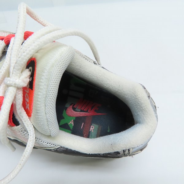 実際に弊社で買取させて頂いたNIKE×atmos/ナイキ×アトモス AIR MAX 95 "WE LOVE NIKE"/エアマックス95 スニーカー AQ0925-002/24.0の画像 4枚目