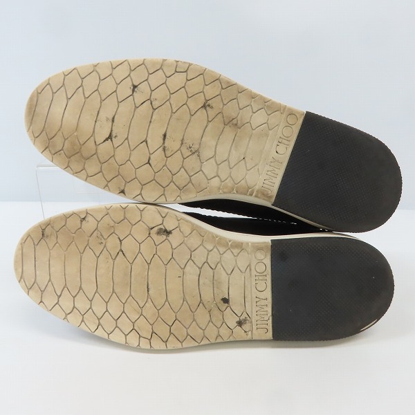 実際に弊社で買取させて頂いたJIMMY CHOO/ジミーチュウ 132GROVE スタースタッズ スリッポン/シューズ 41の画像 2枚目