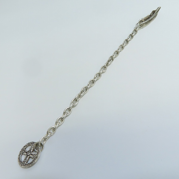 実際に弊社で買取させて頂いたFIRST ARROW'S/ファーストアローズ フェザー&メディスンホイール チェーンブレスレットの画像 8枚目