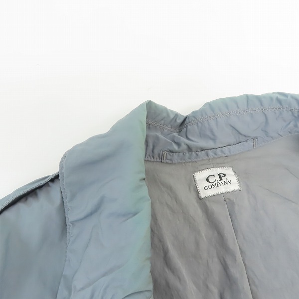 実際に弊社で買取させて頂いたC.P.COMPANY/シーピーカンパニー ロング丈 ナイロンジャケット/46の画像 5枚目