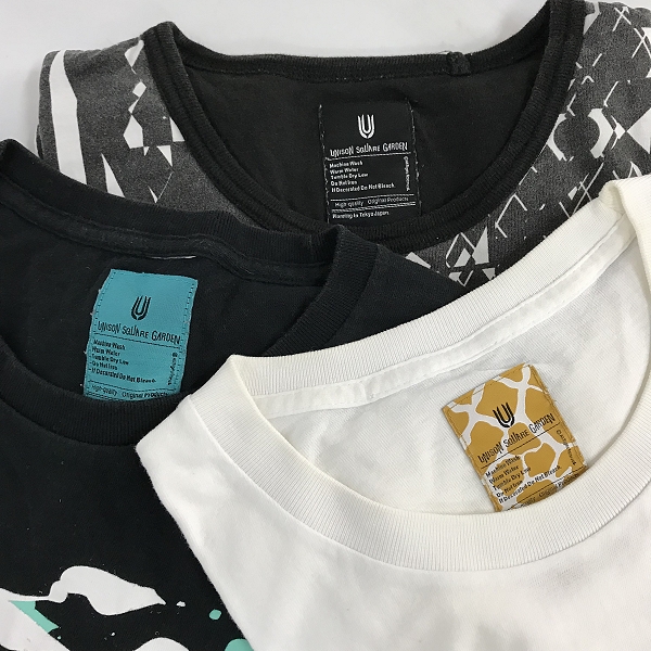 実際に弊社で買取させて頂いた【おまとめ品】UNISON SQUARE GARDEN/ユニゾンスクエアガーデン バンドTシャツ/バンTの画像 1枚目