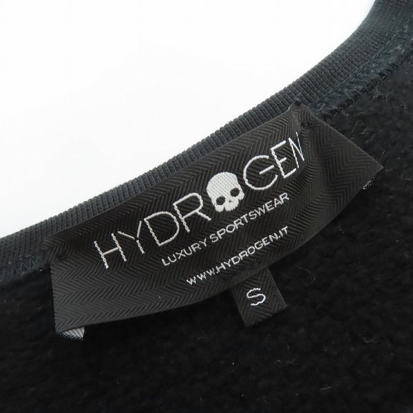 実際に弊社で買取させて頂いたHYDROGEN/ハイドロゲン スカル スタッズ スウェット/トレーナー ブラック/Sの画像 2枚目