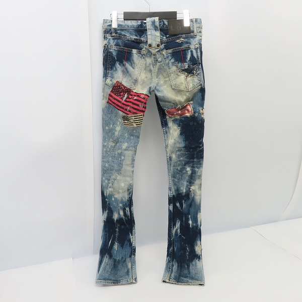 実際に弊社で買取させて頂いたLGB/ルグランブルー ダメージデニムパンツ/29の画像 1枚目