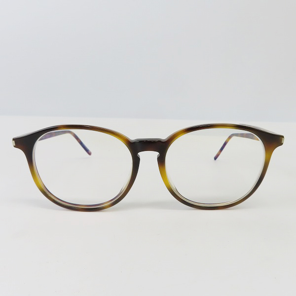 実際に弊社で買取させて頂いたSAINT LAURENT PARIS/サンローランパリ 度入り眼鏡/メガネフレーム/アイウェア SL106の画像 1枚目