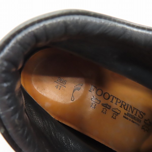 実際に弊社で買取させて頂いたFOOTPRINTS by BIRKENSTOCK/フットプリンツバイビルケンシュトック レザーシューズ/41の画像 4枚目