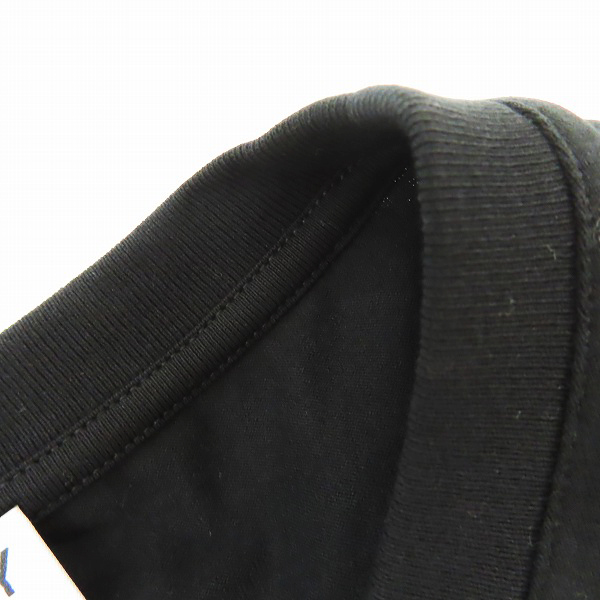 実際に弊社で買取させて頂いた【JPタグ/未使用】GIVENCHY/ジバンシイ 21SS メタリックロゴ 半袖Tシャツ BM711D3002/XLの画像 6枚目