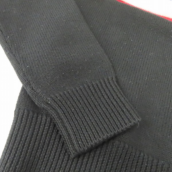 実際に弊社で買取させて頂いた【JPタグ】GIVENCHY/ジバンシィ バンドヘビーセーターフロントロゴニット BM900G400M/Sの画像 7枚目