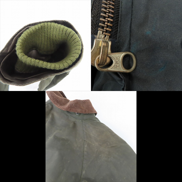 実際に弊社で買取させて頂いたBarbour/バブアー BEDALE JACKET/ビデイルジャケット 1302107/36の画像 7枚目