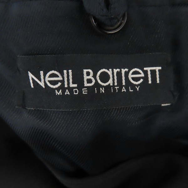 実際に弊社で買取させて頂いたNEIL BARRETT/ニールバレット 2B ダブルポケット テーラードジャケット/48の画像 2枚目