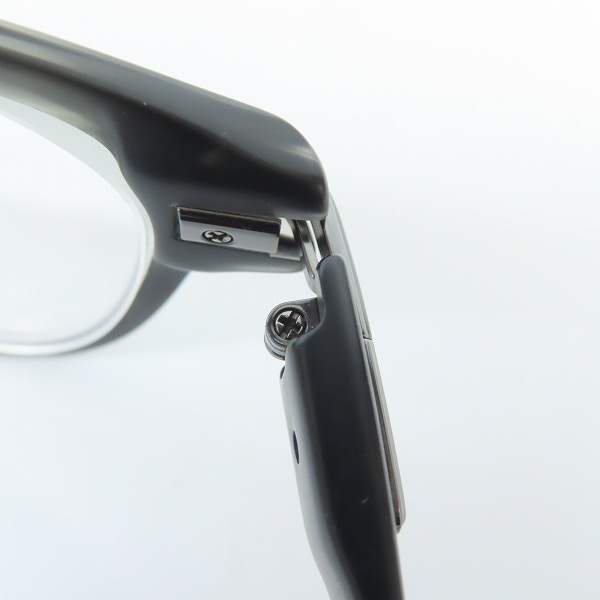 実際に弊社で買取させて頂いた999.9/フォーナインズ NPM-87 ネオプラスチックフレーム/度入り/眼鏡/メガネフレームの画像 5枚目