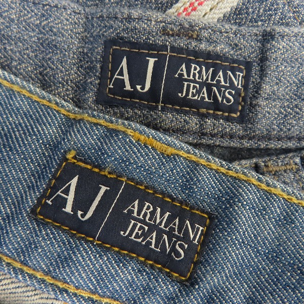 実際に弊社で買取させて頂いたARMANI JEANS/アルマーニジーンズ  刺繡入り デニムパンツ 等 4点セットの画像 2枚目
