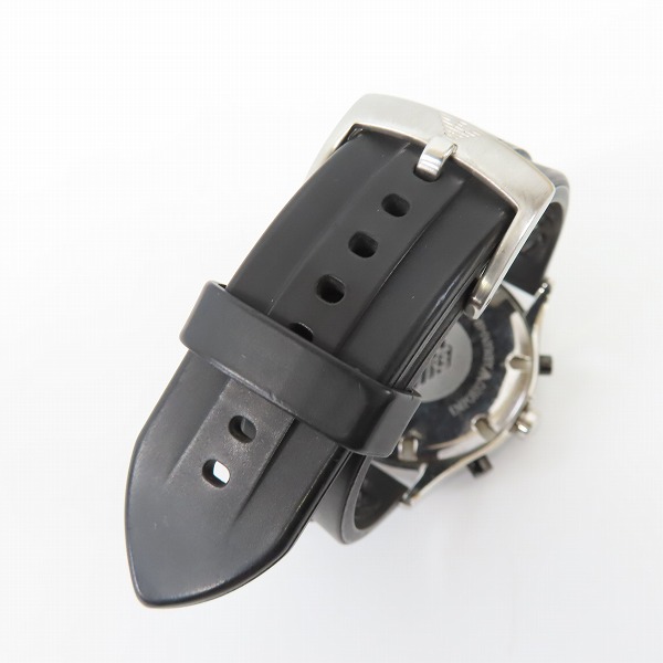 実際に弊社で買取させて頂いたEMPORIO ARMANI/エンポリオアルマーニ クロノグラフ クォーツ腕時計 AR-0532【動作未確認】の画像 2枚目