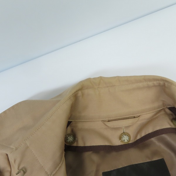 実際に弊社で買取させて頂いたMACKINTOSH/マッキントッシュ チェック柄ライナー トレンチコート G5A06-310-44/36の画像 8枚目