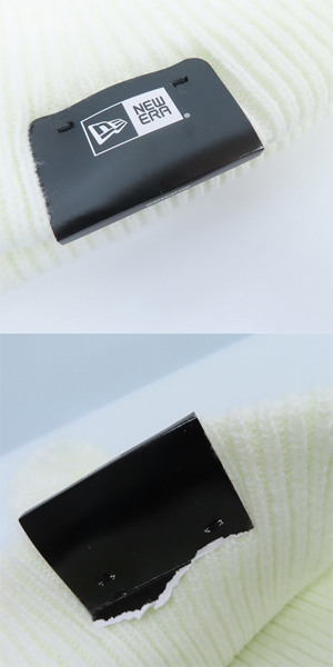 実際に弊社で買取させて頂いた（1）【未使用】NEW ERA×FRAGMENT DESIGN/ニューエラ×フラグメント デザイン ポンポンニット リブ ホワイトの画像 8枚目