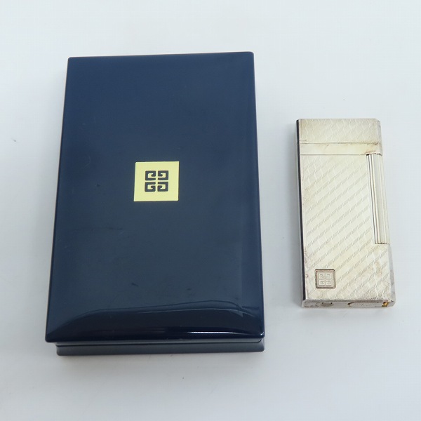 実際に弊社で買取させて頂いたGIVENCHY/ジバンシィ 2000 シルバー ローラー ガスライターの画像 8枚目