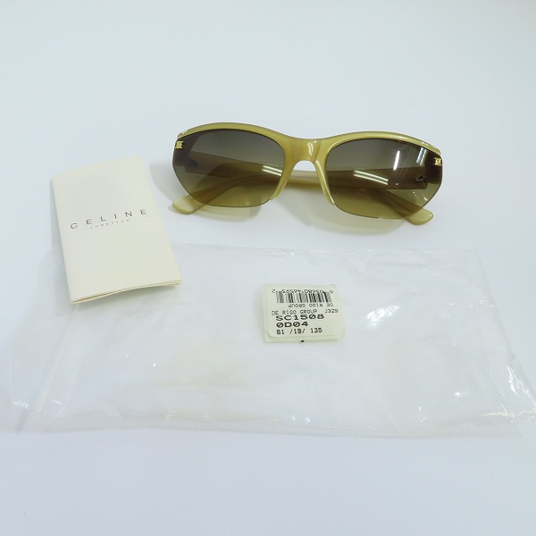 実際に弊社で買取させて頂いた(2)CELINE/セリーヌ サングラス アイウェア SC1508 col.D04の画像 8枚目