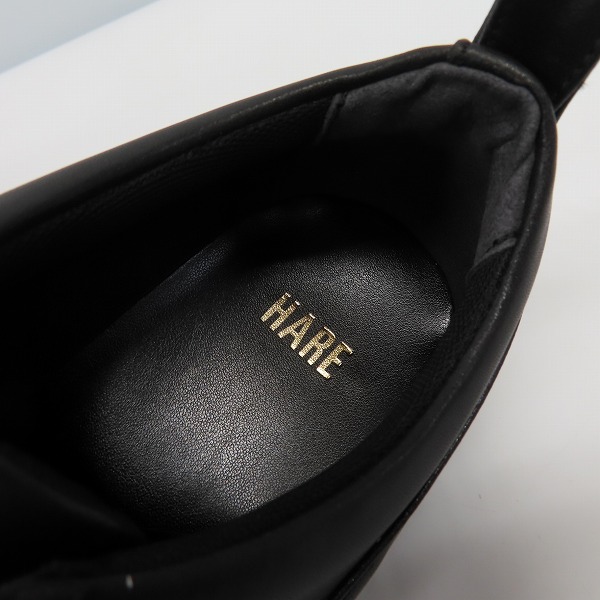 実際に弊社で買取させて頂いたHARE/ハレ シャークソール スニーカー 178821/Mの画像 4枚目