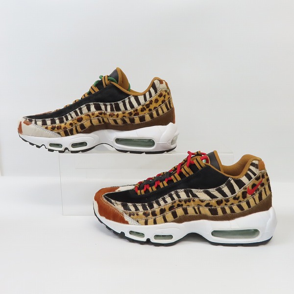 実際に弊社で買取させて頂いた【未使用】NIKE×ATMOS/ナイキ×アトモス AIR MAX 95 OG DLX ANIMAL PACK AQ0929-200 26.0の画像 3枚目