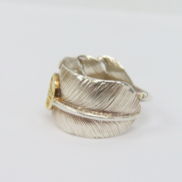 実際に弊社で買取させて頂いたFIRST ARROW'S/ファーストアローズ K18付 フェザー リングの画像 2枚目